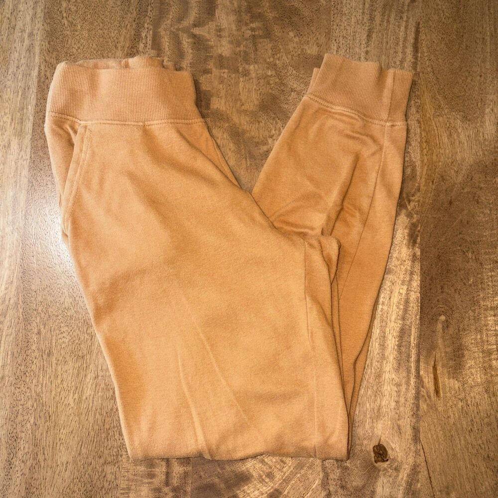 Pact Women's Airplane Jogger Pants Small Orange  Comfortable Bottoms